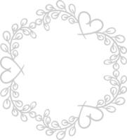 Decoration frame circle vector