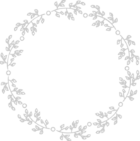 Decoration frame floral vector