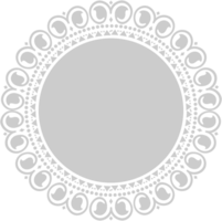 Decoration frame circle vector