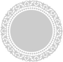 Decoration frame circle vector