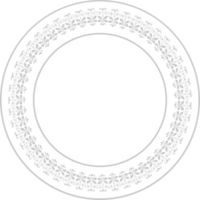 Decoration circle frame vector