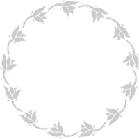 Decoration circle frame vector