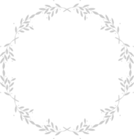 Decoration frame circle vector