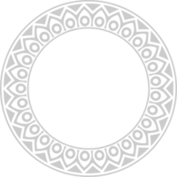 Decoration frame circle vector