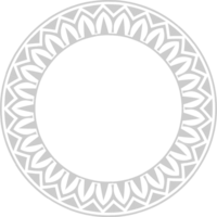 Decoration frame circle vector