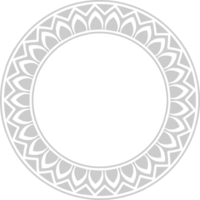 Decoration frame circle vector