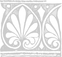 Decoration greek motif vector