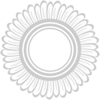 Decorative abstract circle vector