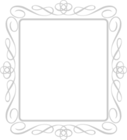 Decoration frame rectangle vector