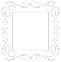 Decoration frame rectangle vector