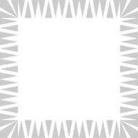 marco cuadrado de decoración vector