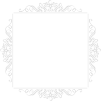 Decoration frame rectangle vector