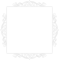 Decoration frame rectangle vector