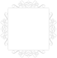 Decoration frame rectangle vector