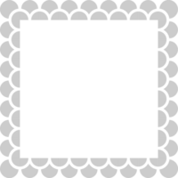 Decoration square frame vector