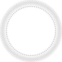 Decoration circle frame vector