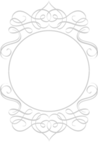 Decoration circle frame vector