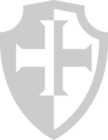 escudo medieval vector
