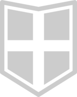 escudo medieval vector