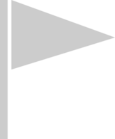 Flag triangle vector