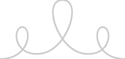 Line swirl vector