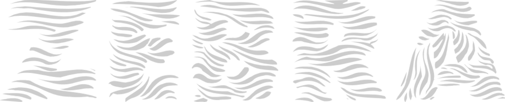 Zebra vector