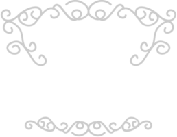 Swirl frame vector