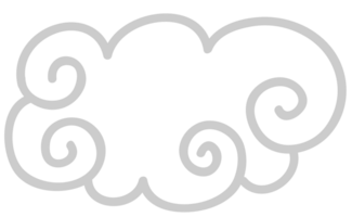 Chinese Cloud vector