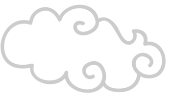 Chinese Cloud vector