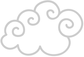 Chinese Cloud vector