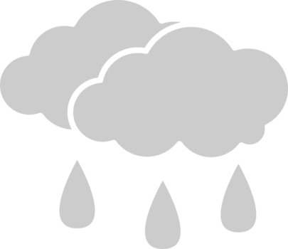 lloviendo nubes vector