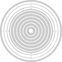 círculo de tiro al blanco vector