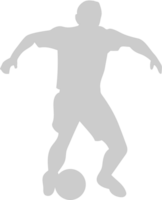 Silhouettes Soccer vector