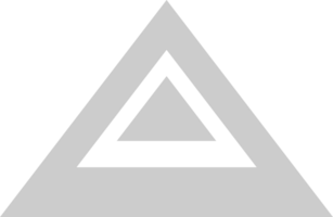 logotipo de triángulo vector