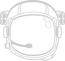 Astronaut Helmet vector