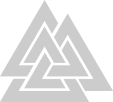 Triangle valknut vector