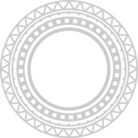 círculo tribal vector