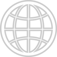 Globe Grid vector