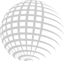 Globe Grid Logo vector