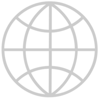 Grid Globe vector