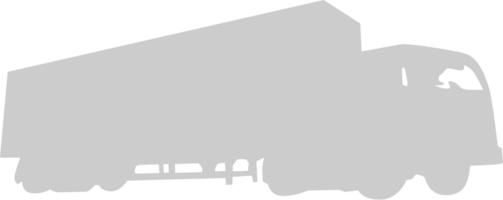 trailer truck vector