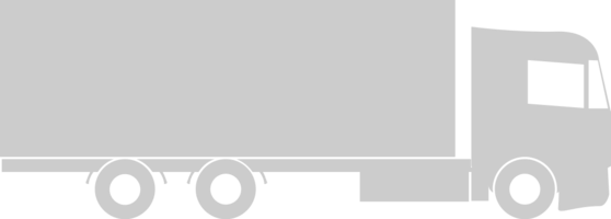 trailer truck vector