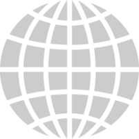 Grid Globe vector