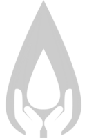 logo de agua vector