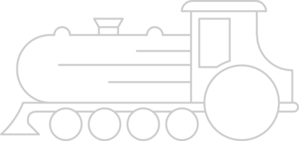 steam locomotive train vector