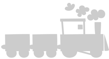 steam locomotive train vector