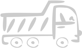 dump truck vector