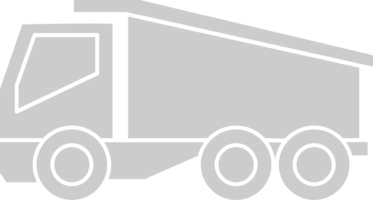 camión de la basura vector