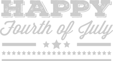 Fourth of July vector