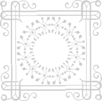 Square doily  vector